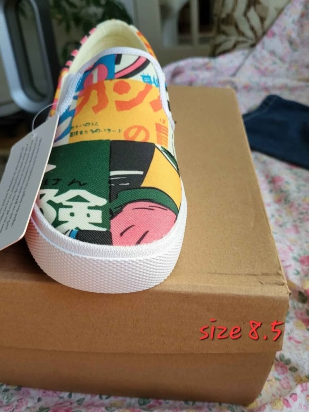 Brand New Bucketfeet Shoes 8.5 ~ Colorful ~ See Pics! ~ Free Gift with Purchase